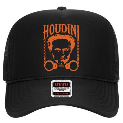 Harry Houdini T Shirt Vintage Harry Houdini T Shirt High Crown Mesh Back Trucker Hat