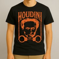 Harry Houdini T Shirt Vintage Harry Houdini T Shirt T-Shirt
