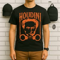 Harry Houdini T Shirt Vintage Harry Houdini T Shirt T-Shirt