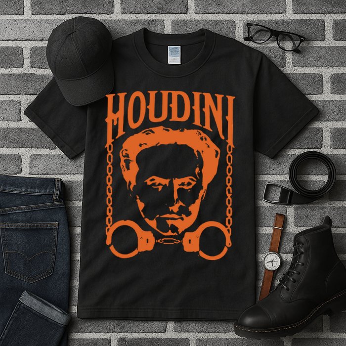 Harry Houdini T Shirt Vintage Harry Houdini T Shirt Tall T-Shirt