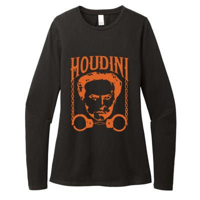 Harry Houdini T Shirt Vintage Harry Houdini T Shirt Womens CVC Long Sleeve Shirt