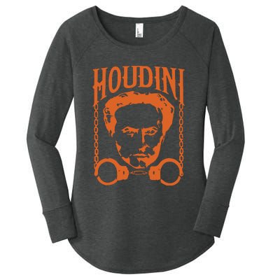 Harry Houdini T Shirt Vintage Harry Houdini T Shirt Women's Perfect Tri Tunic Long Sleeve Shirt