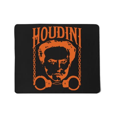 Harry Houdini T Shirt Vintage Harry Houdini T Shirt Mousepad