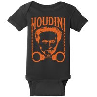 Harry Houdini T Shirt Vintage Harry Houdini T Shirt Baby Bodysuit