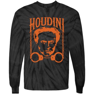 Harry Houdini T Shirt Vintage Harry Houdini T Shirt Tie-Dye Long Sleeve Shirt