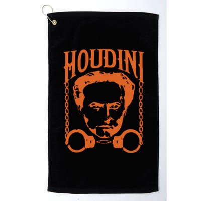 Harry Houdini T Shirt Vintage Harry Houdini T Shirt Platinum Collection Golf Towel