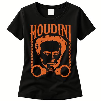 Harry Houdini T Shirt Vintage Harry Houdini T Shirt Womens T-Shirt