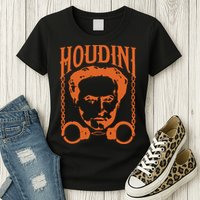 Harry Houdini T Shirt Vintage Harry Houdini T Shirt Womens T-Shirt