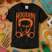 Harry Houdini T Shirt Vintage Harry Houdini T Shirt Kids T-Shirt