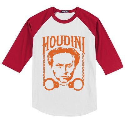 Harry Houdini T Shirt Vintage Harry Houdini T Shirt Kids Colorblock Raglan Jersey