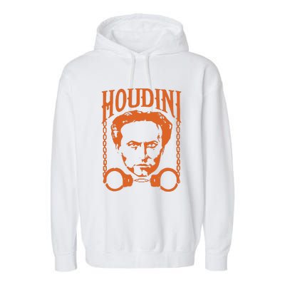 Harry Houdini T Shirt Vintage Harry Houdini T Shirt Garment-Dyed Fleece Hoodie