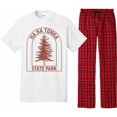 Ha Ha Tonka State Park Missouri Vintage Tree Pajama Set