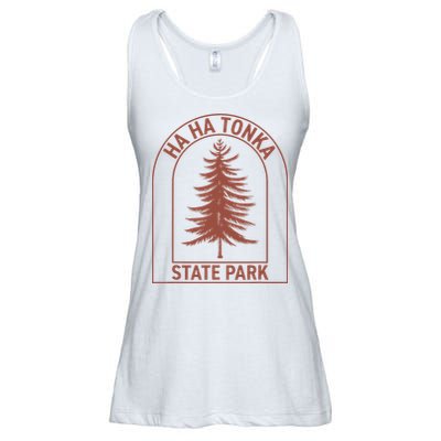 Ha Ha Tonka State Park Missouri Vintage Tree Ladies Essential Flowy Tank