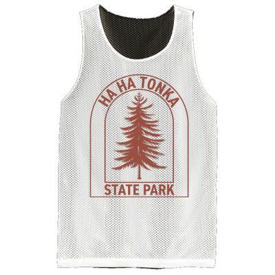 Ha Ha Tonka State Park Missouri Vintage Tree Mesh Reversible Basketball Jersey Tank