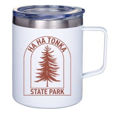 Ha Ha Tonka State Park Missouri Vintage Tree 12oz Stainless Steel Coffee Mug
