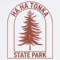 Ha Ha Tonka State Park Missouri Vintage Tree Womens Tank Top
