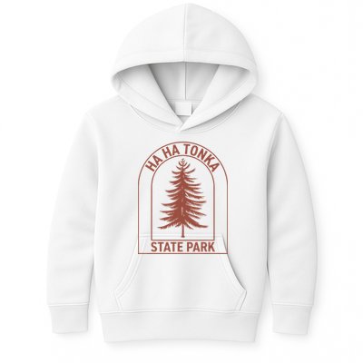 Ha Ha Tonka State Park Missouri Vintage Tree Kids Hoodie