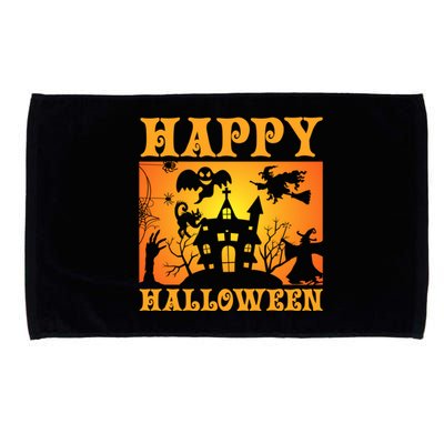 Happy Halloween This Is My Halloween Costume It's Scary Meaningful Gift Microfiber Hand Towel