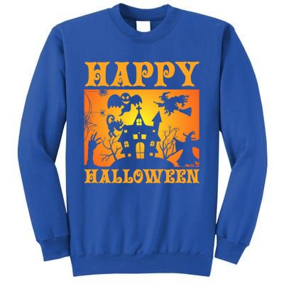 Happy Halloween This Is My Halloween Costume It's Scary Meaningful Gift Sweatshirt