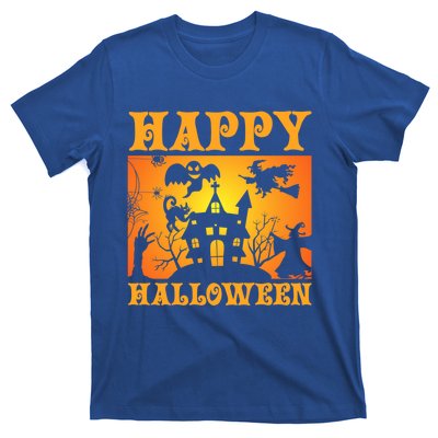 Happy Halloween This Is My Halloween Costume It's Scary Meaningful Gift T-Shirt