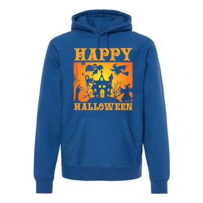 Happy Halloween This Is My Halloween Costume It's Scary Meaningful Gift Premium Hoodie