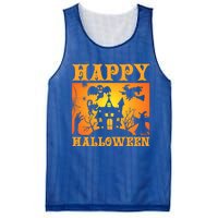 Happy Halloween This Is My Halloween Costume It's Scary Meaningful Gift Mesh Reversible Basketball Jersey Tank