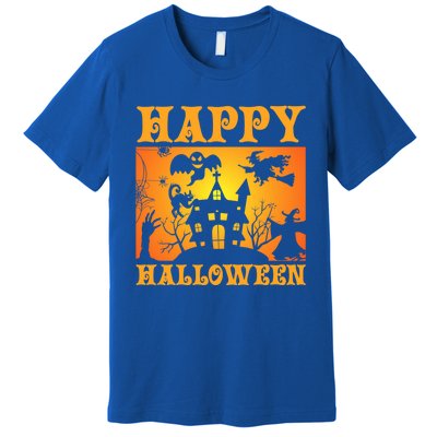 Happy Halloween This Is My Halloween Costume It's Scary Meaningful Gift Premium T-Shirt