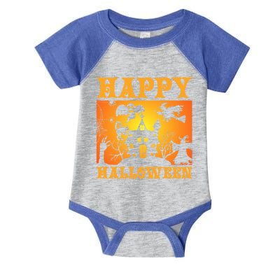 Happy Halloween This Is My Halloween Costume It's Scary Meaningful Gift Infant Baby Jersey Bodysuit