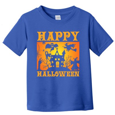 Happy Halloween This Is My Halloween Costume It's Scary Meaningful Gift Toddler T-Shirt