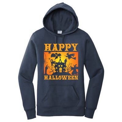 Happy Halloween This Is My Halloween Costume It's Scary Meaningful Gift Women's Pullover Hoodie