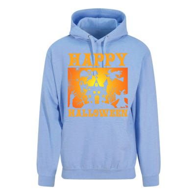 Happy Halloween This Is My Halloween Costume It's Scary Meaningful Gift Unisex Surf Hoodie