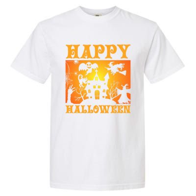 Happy Halloween This Is My Halloween Costume It's Scary Meaningful Gift Garment-Dyed Heavyweight T-Shirt