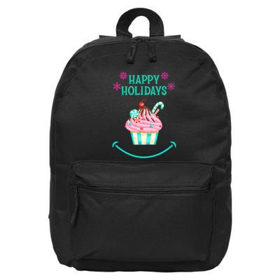 Happy Holidays Treat 16 in Basic Backpack