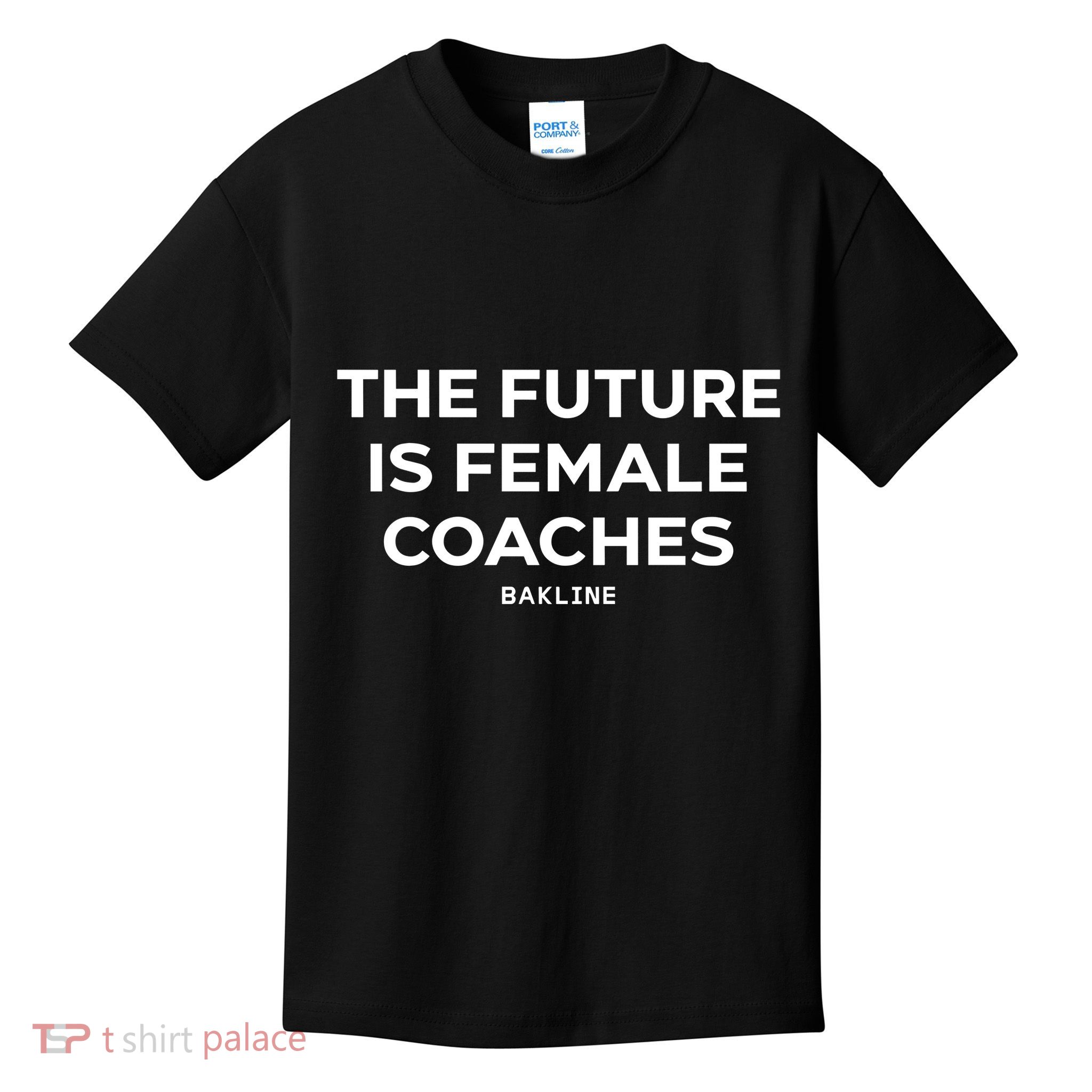 Hannah Hoefs The Future Is Female Coaches Bakline Kids T-Shirt