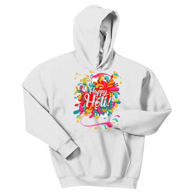 Happy Holi T Color India Hindu Gift For Kids Hoodie