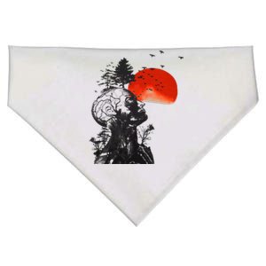 Hangover Human Tree Graphic USA-Made Doggie Bandana