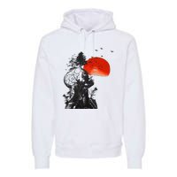 Hangover Human Tree Graphic Premium Hoodie