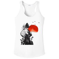 Hangover Human Tree Graphic Ladies PosiCharge Competitor Racerback Tank