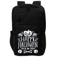 Happy Halloween Trick Or Treat Impact Tech Backpack