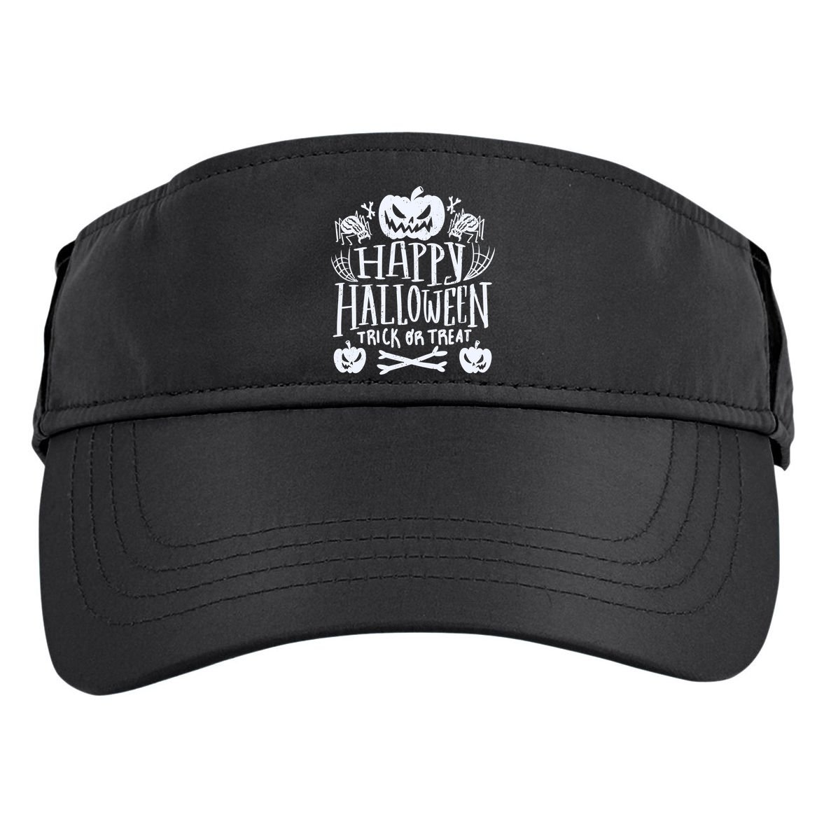 Happy Halloween Trick Or Treat Adult Drive Performance Visor