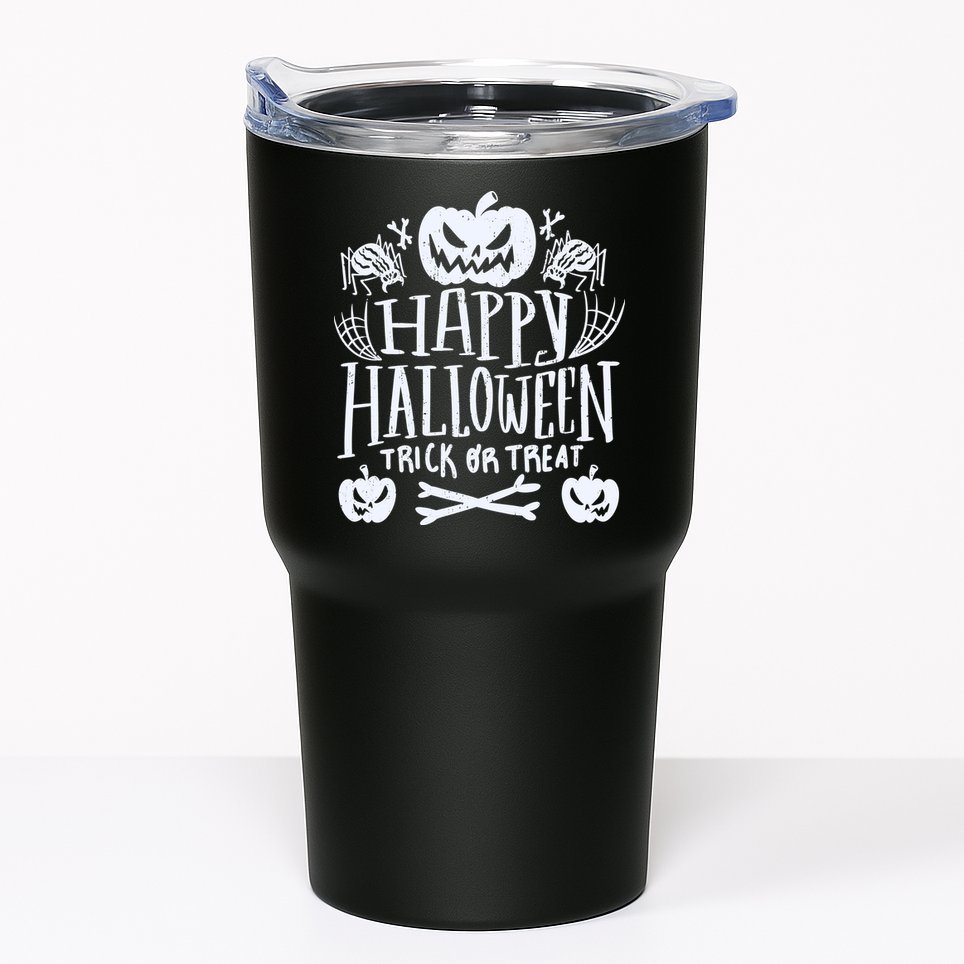 Happy Halloween Trick Or Treat Tumbler