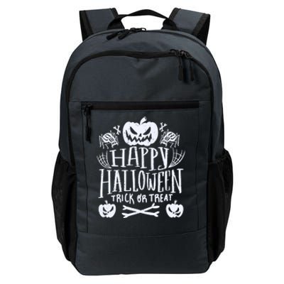 Happy Halloween Trick Or Treat Daily Commute Backpack