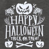 Happy Halloween Trick Or Treat Vector Backpack
