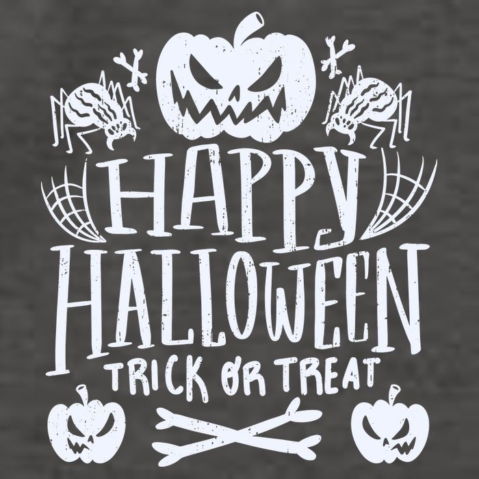 Happy Halloween Trick Or Treat Vector Backpack