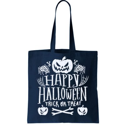 Happy Halloween Trick Or Treat Tote Bag