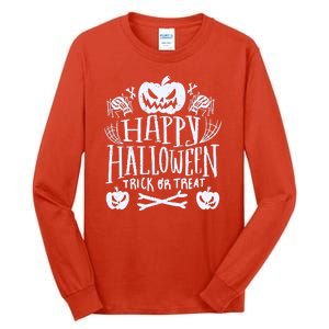 Happy Halloween Trick Or Treat Tall Long Sleeve T-Shirt