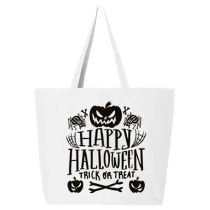 Happy Halloween Trick Or Treat 25L Jumbo Tote