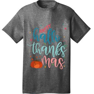 Happy Hallothanksmas Thanksgiving Halloween Xmas T-Shirt