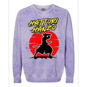 Hattori Hanzo Trending Cool Colorblast Crewneck Sweatshirt