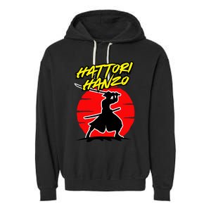 Hattori Hanzo Trending Cool Garment-Dyed Fleece Hoodie